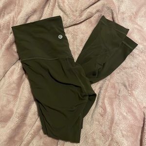 Lululemon Olive green Align leggings